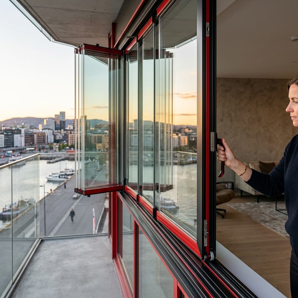 Katlanır Cam Balkon Sistemleri
