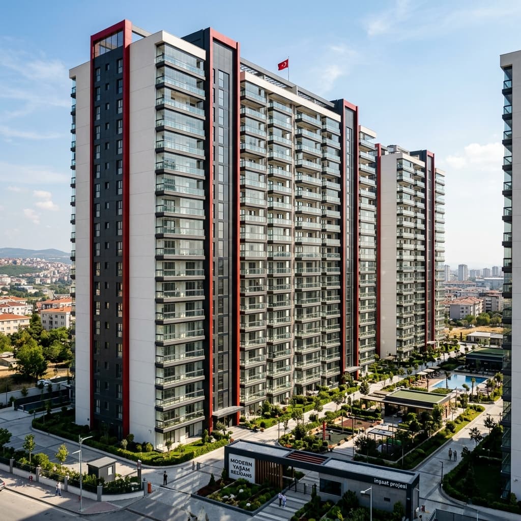 İzmir Bornova toplu konut katlanır cam balkon montajı