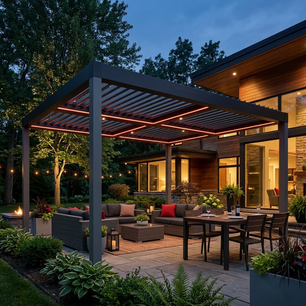 Otomatik Pergola ve Bioklimatik Tente Sistemleri